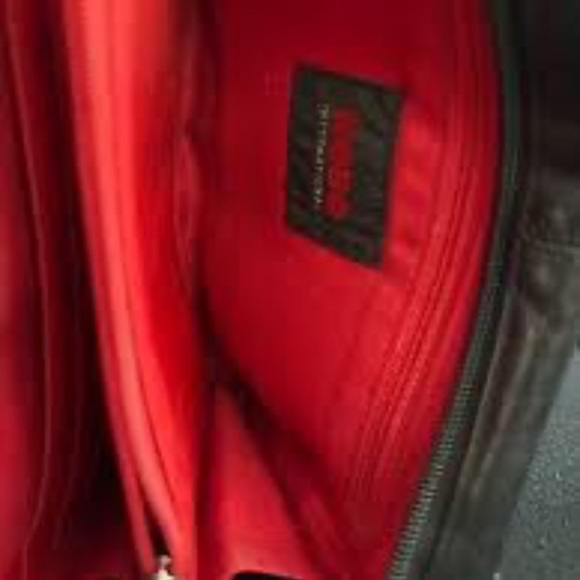 Elegant HOBO Black Leather Tote Bag - Picture 5 of 9